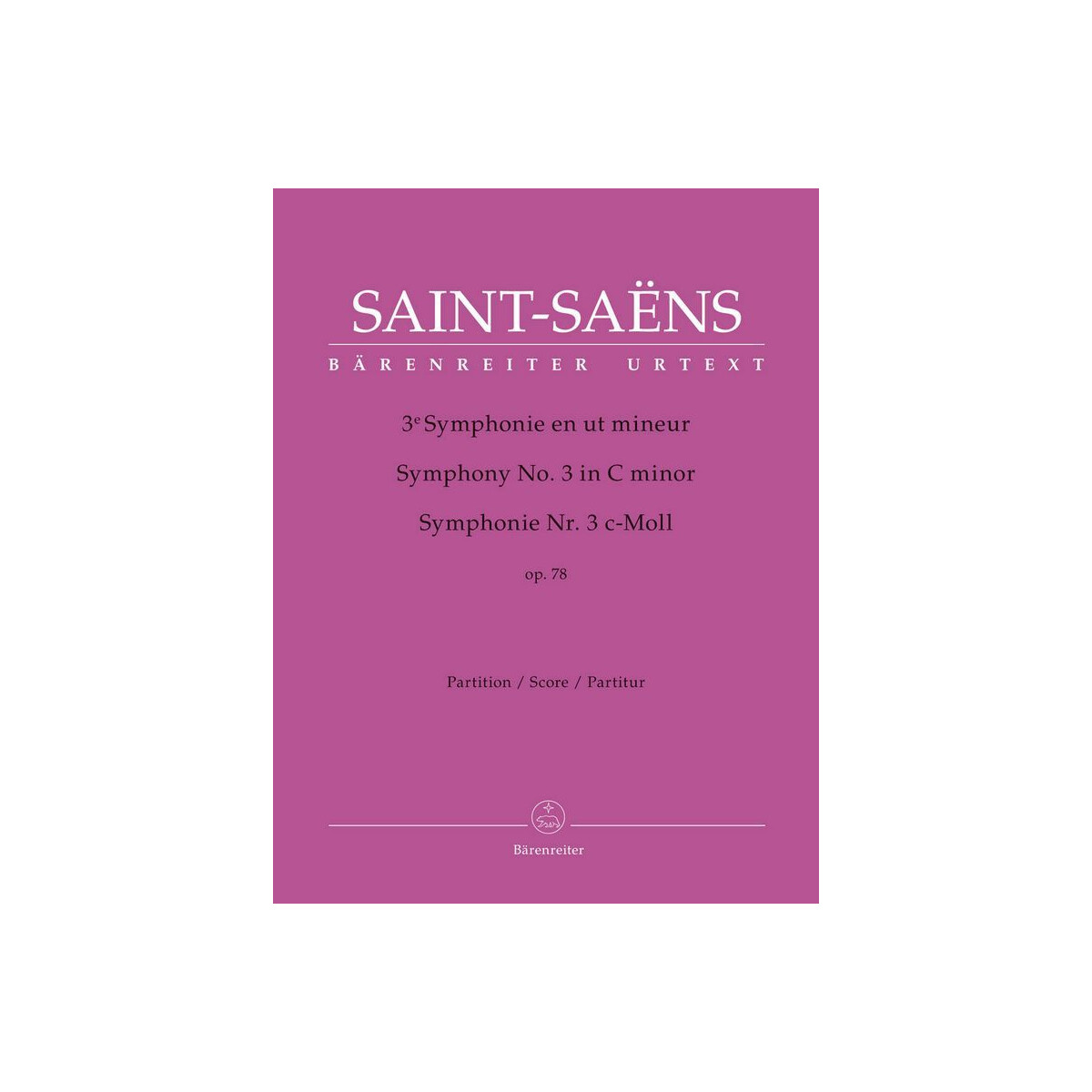 Sinfonie c-Moll Nr.3 op.78