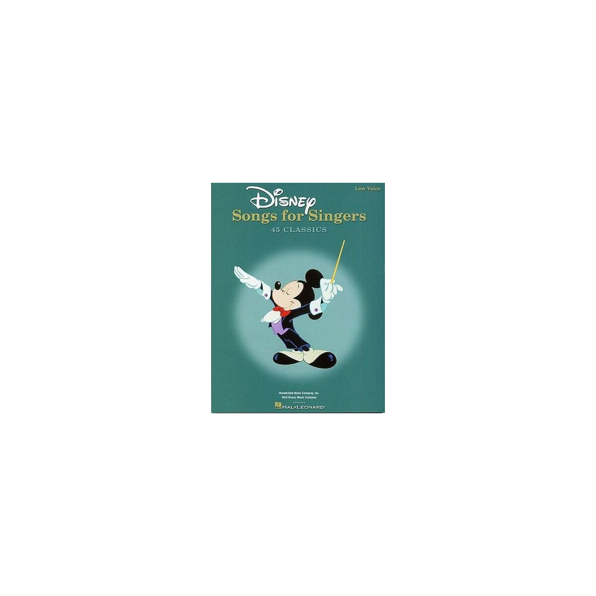Disney Songs for Singers: 45 classics box