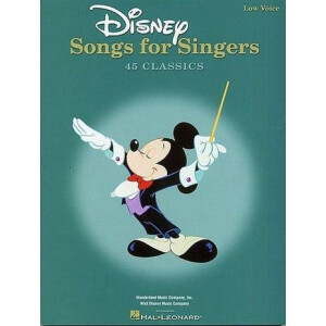 Disney Songs for Singers: 45 classics