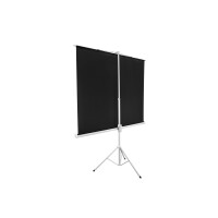 Eurolite projection screen 4:3 1.72x1.3m with tripod