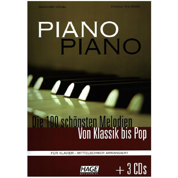 Piano Piano Band 1 mittelschwer (+ 3 CDs )