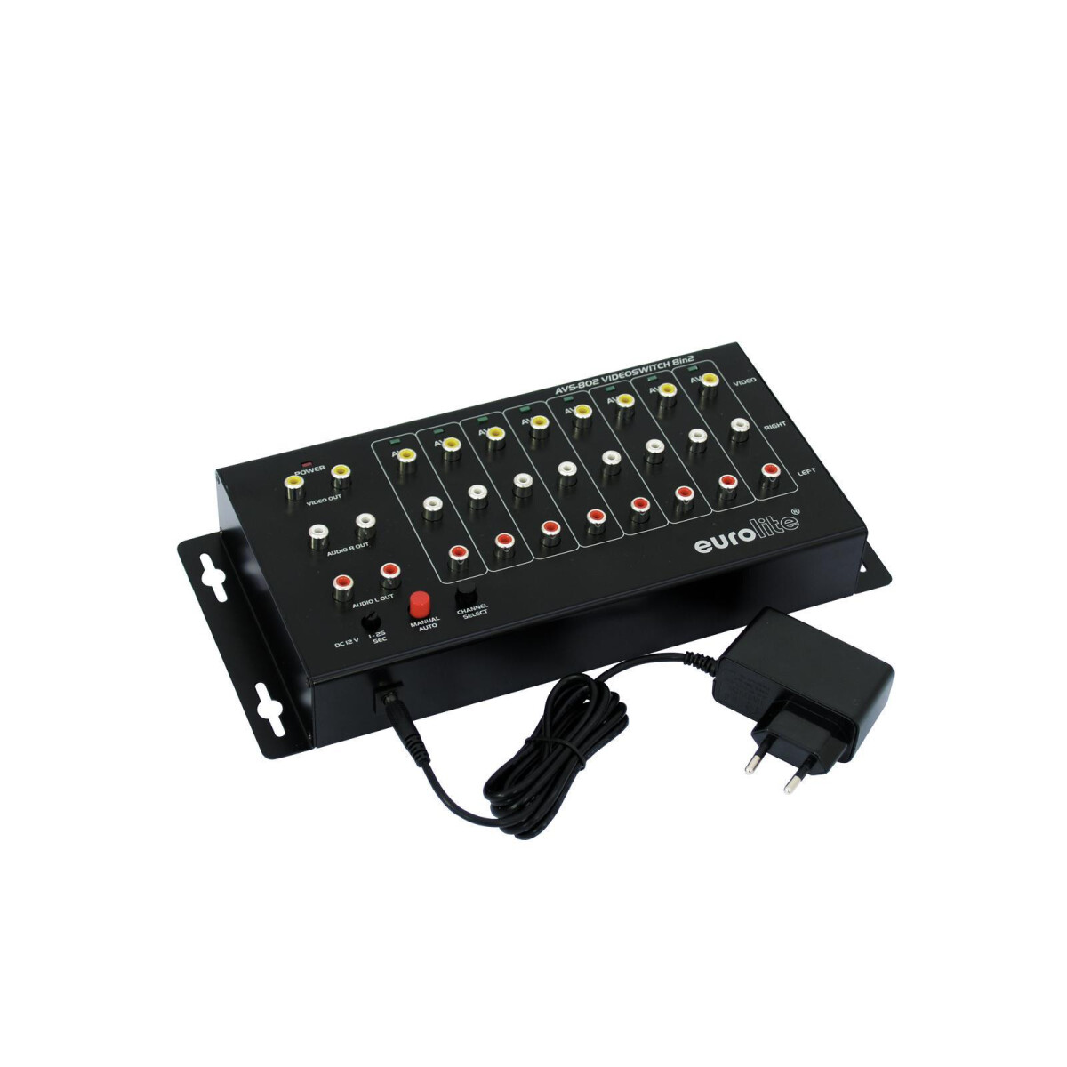 Eurolite AVS-802 video switch 8in2