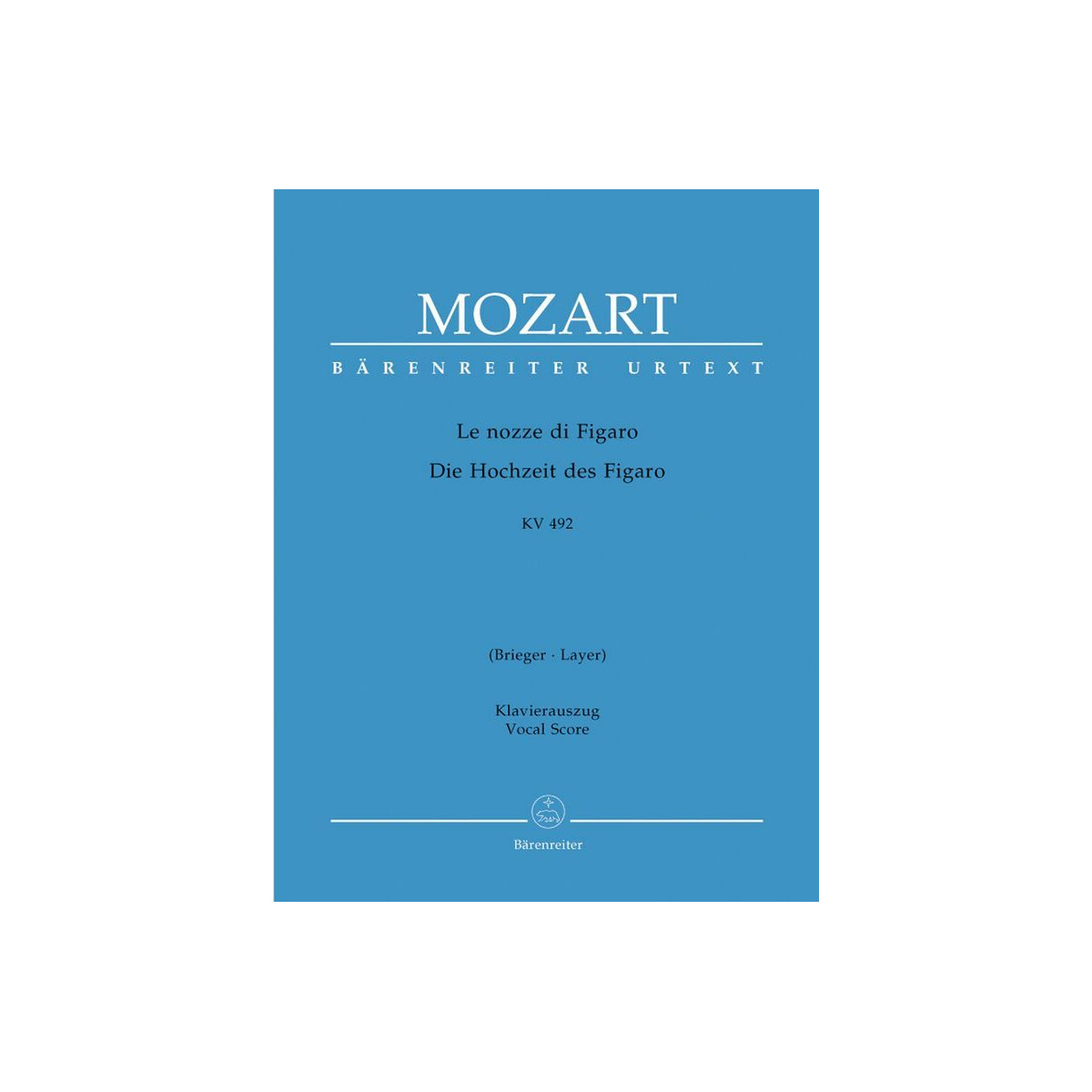 Le nozze die Figaro KV492 box