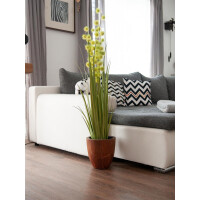 Europalms pompon grass, artificial, 122cm