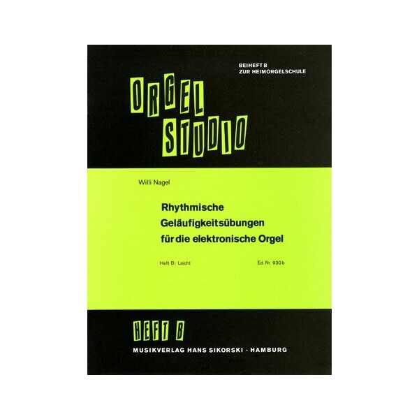 Rhythmische Geläufigkeitsübungen