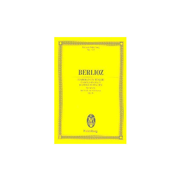 Harold in Italien op.16 für Viola und Orchester