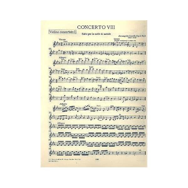 Concerto grosso g-Moll op.6,8