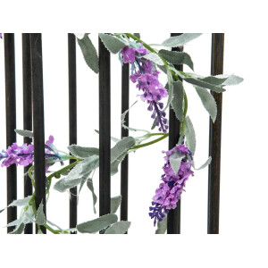 Europalms Blütengirlande, künstlich, pink, 180cm