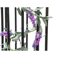 Europalms Blütengirlande, künstlich, pink, 180cm