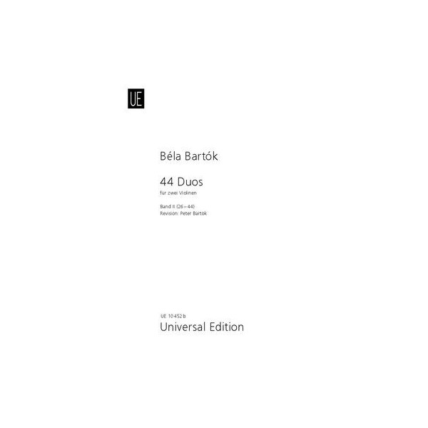 44 Duos Band 2 (Nr.26-44)