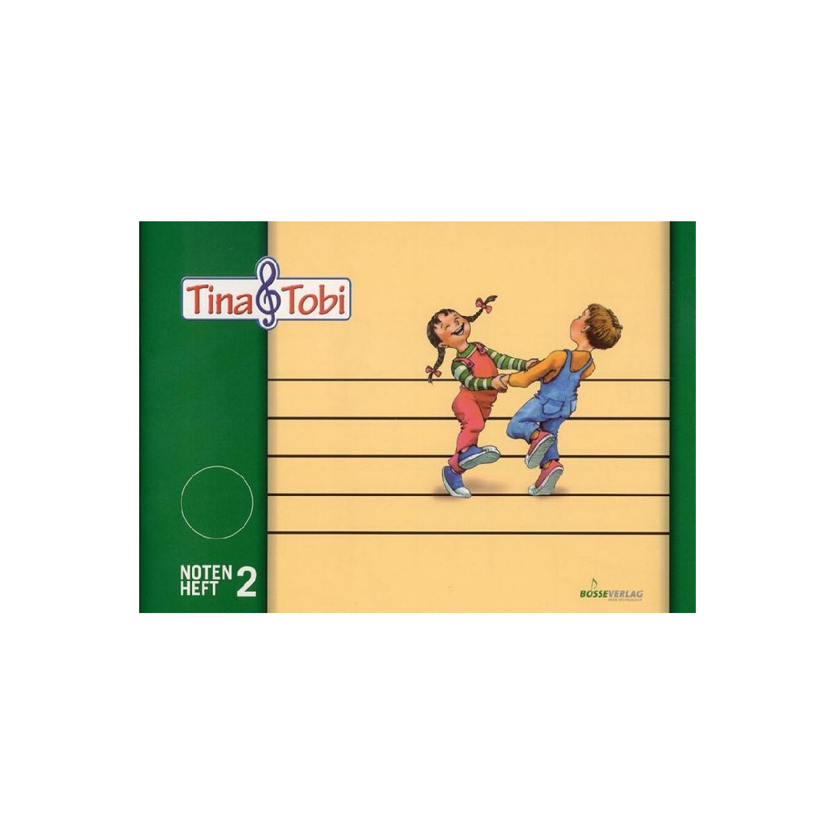 Tina und Tobi Notenheft 2 (2 Systeme)