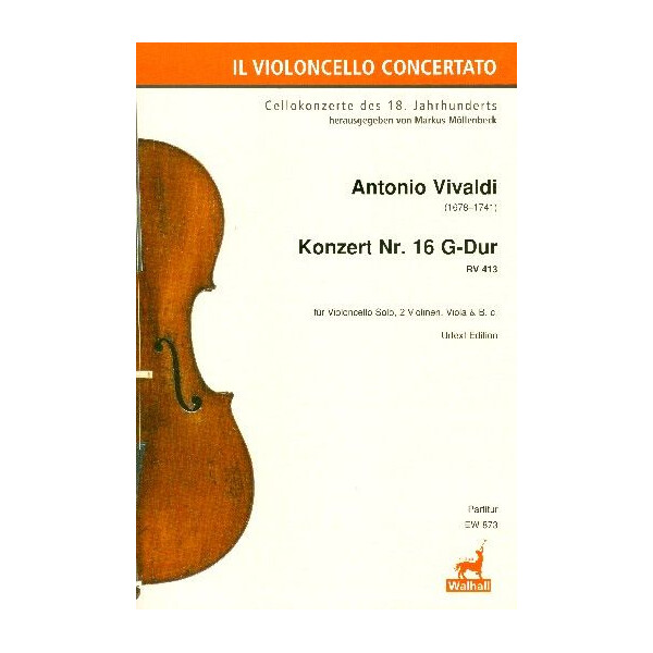 Konzert G-Dur Nr.16 RV413