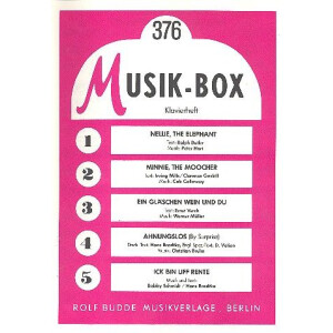 Musik-Box 376: Album f&uuml;r Gesang und