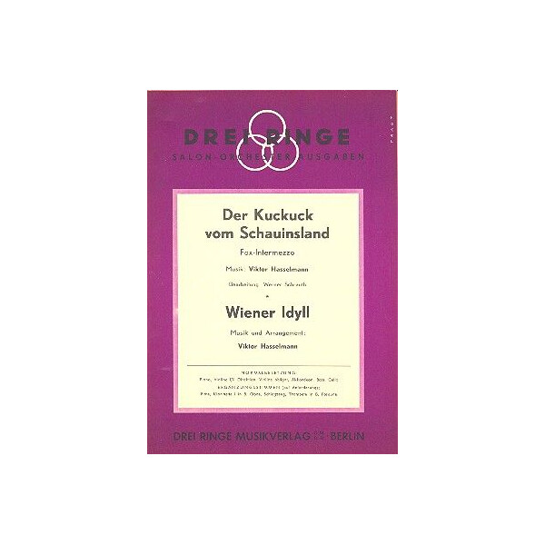 Der Kuckuck vom Schauinsland und Wiener Idyll: