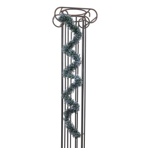 Europalms grass garland, artificial, blue, 180cm