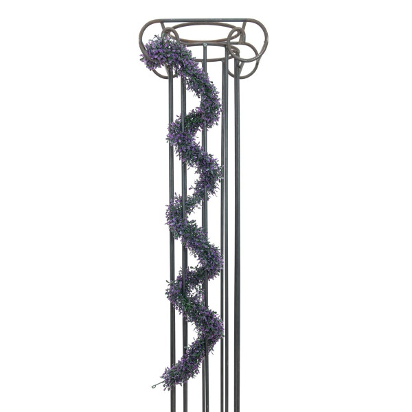 Europalms artificial grass garland, pink, 180cm