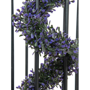 Europalms artificial grass garland, purple, 180cm