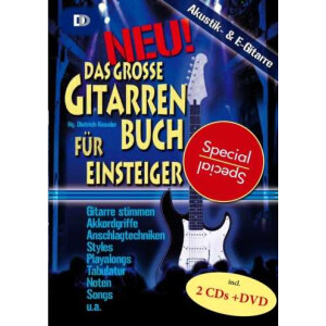 Das gro&szlig;e Gitarrenbuch f&uuml;r Einsteiger...