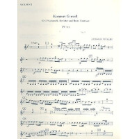 Konzert g-Moll PV411 für