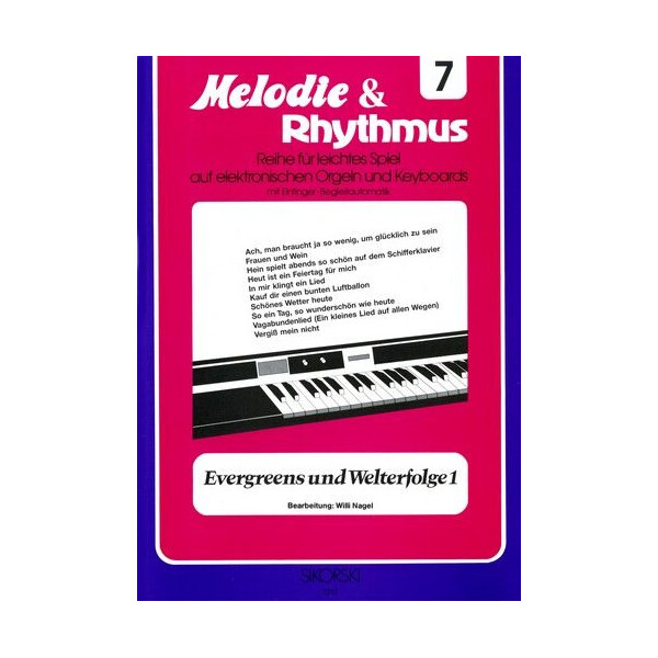 Evergreens und Welterfolge Band 1: