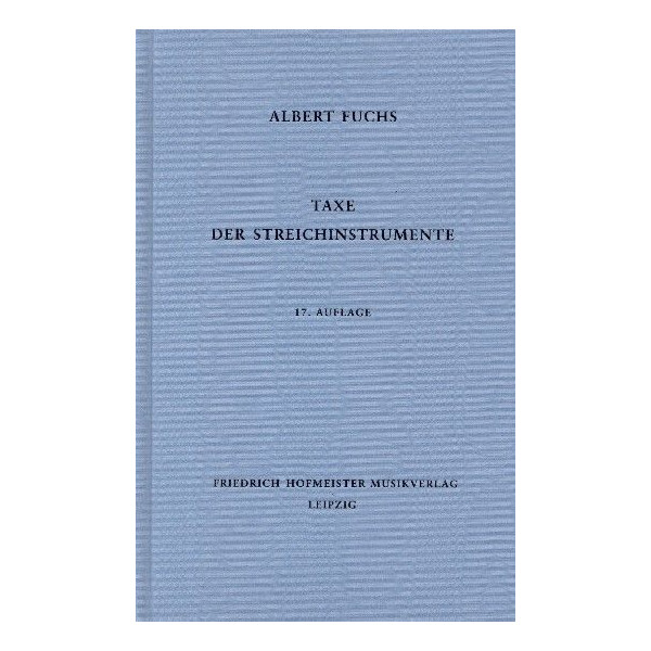 Taxe der Streichinstrumente