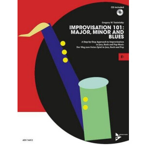 Improvisation 101- Major, Minor and Blues (+CD):