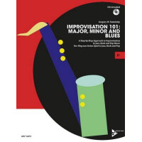 Improvisation 101- Major, Minor and Blues (+CD):