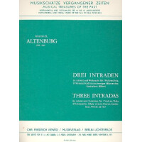 3 Intraden zu Advent und Weihnacht