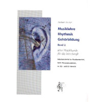 Musiklehre Rhythmik Gehörbildung Band 2 (+Online Audio)