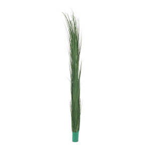 Europalms reed grass, artificial, dark green, 127cm