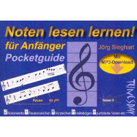 Pocketguide Noten lesen lernen für Anfänger (+MP3-Download)