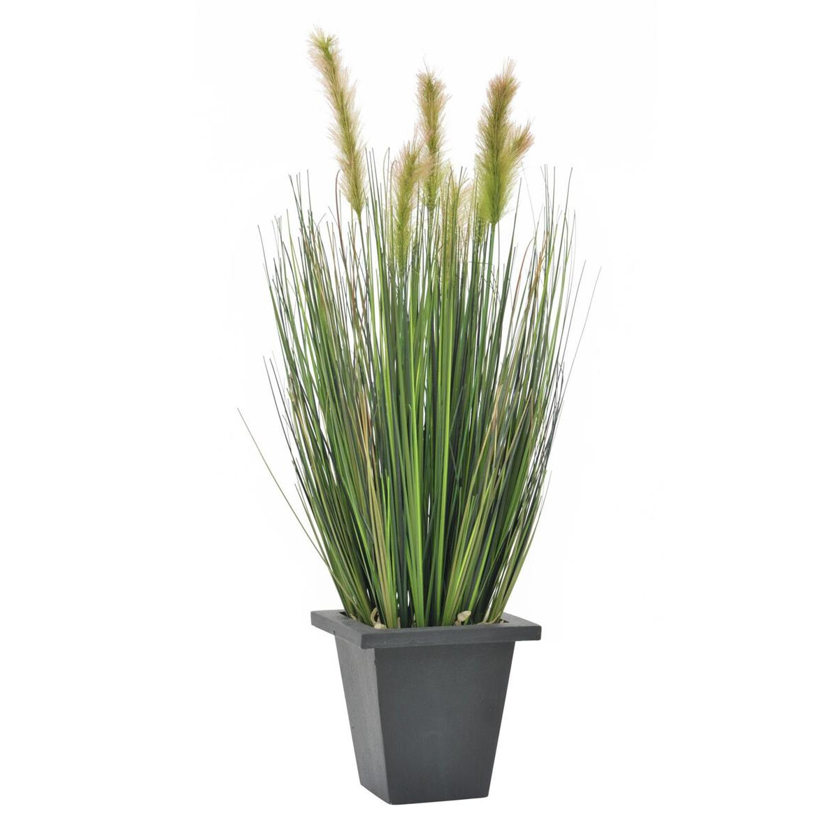 Europalms moor grass in a decorative pot, artificial, 60cm