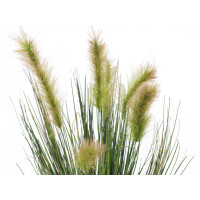 Europalms moor grass in a decorative pot, artificial, 60cm