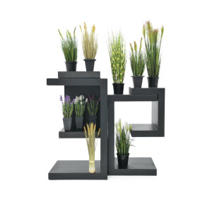 Europalms feather grass, artificial, white, 60cm