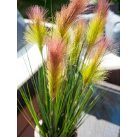 Europalms feather grass, artificial, rosé, 90cm