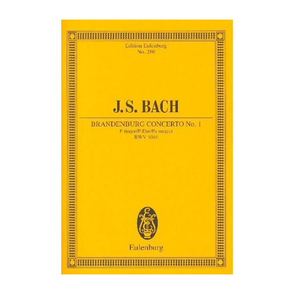 Brandenburgisches Konzert F-Dur Nr.1 BWV1046