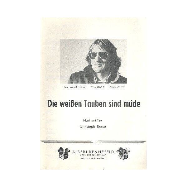 Die weißen Tauben sind müde: