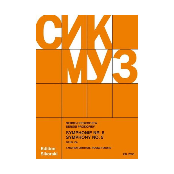 Sinfonie Nr.5 op.100 für Orchester