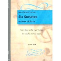 6 Sonaten für 2 Violinen