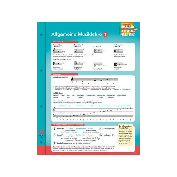 Allgemeine Musiklehre Band 1