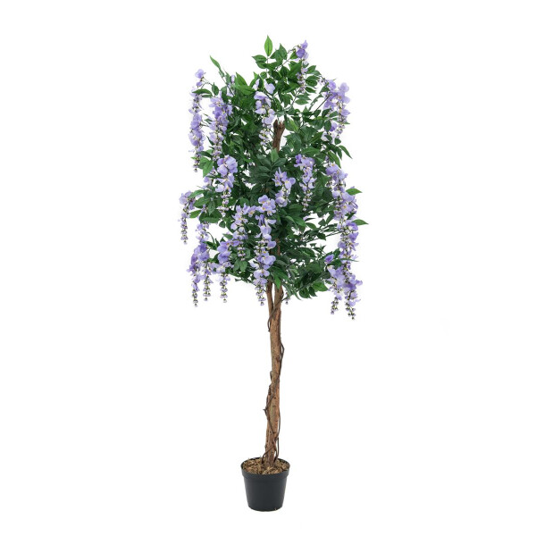 Europalms Goldregenbaum, Kunstpflanze, violett, 150cm