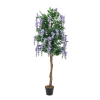 Europalms Goldregenbaum, Kunstpflanze, violett, 180cm