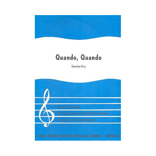 Quando quando: Einzelausgabe