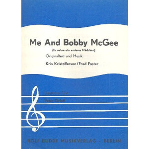 Me and Bobby McGee: