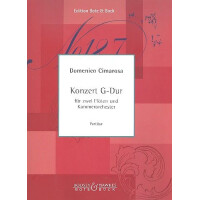 Konzert G-Dur für 2 Flöten und