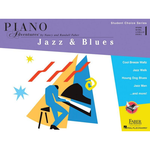 Piano Adventures - Jazz & Blues Level 1: