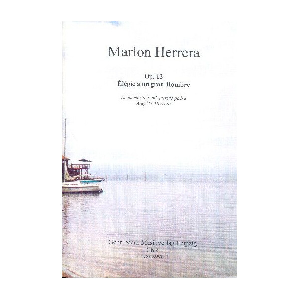 Élégie a un gran Hombre op.12
