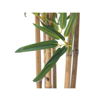Europalms Bambus deluxe, Kunstpflanze, 120cm