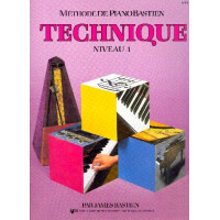 Méthode de piano Bastien - technique niveau 1