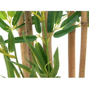 Europalms Bambus deluxe, Kunstpflanze, 150cm